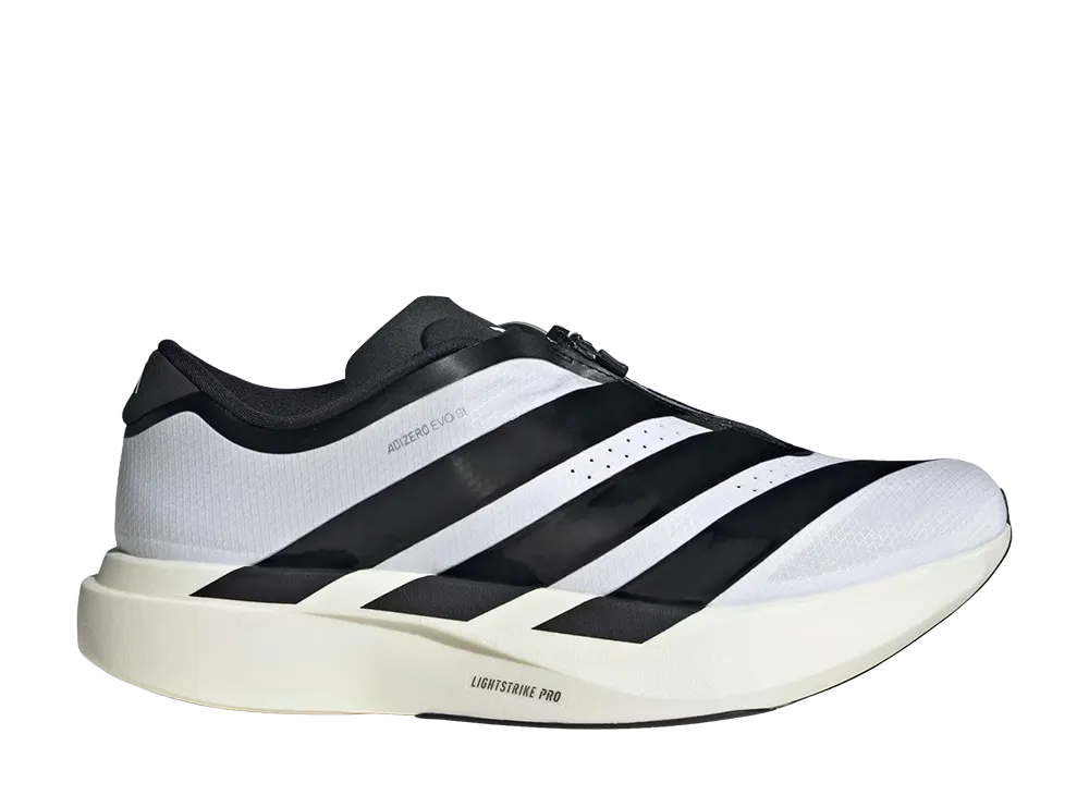 adidas Adizero Evo SL Zip Lightstrikepro "Cloud White/Core Black"