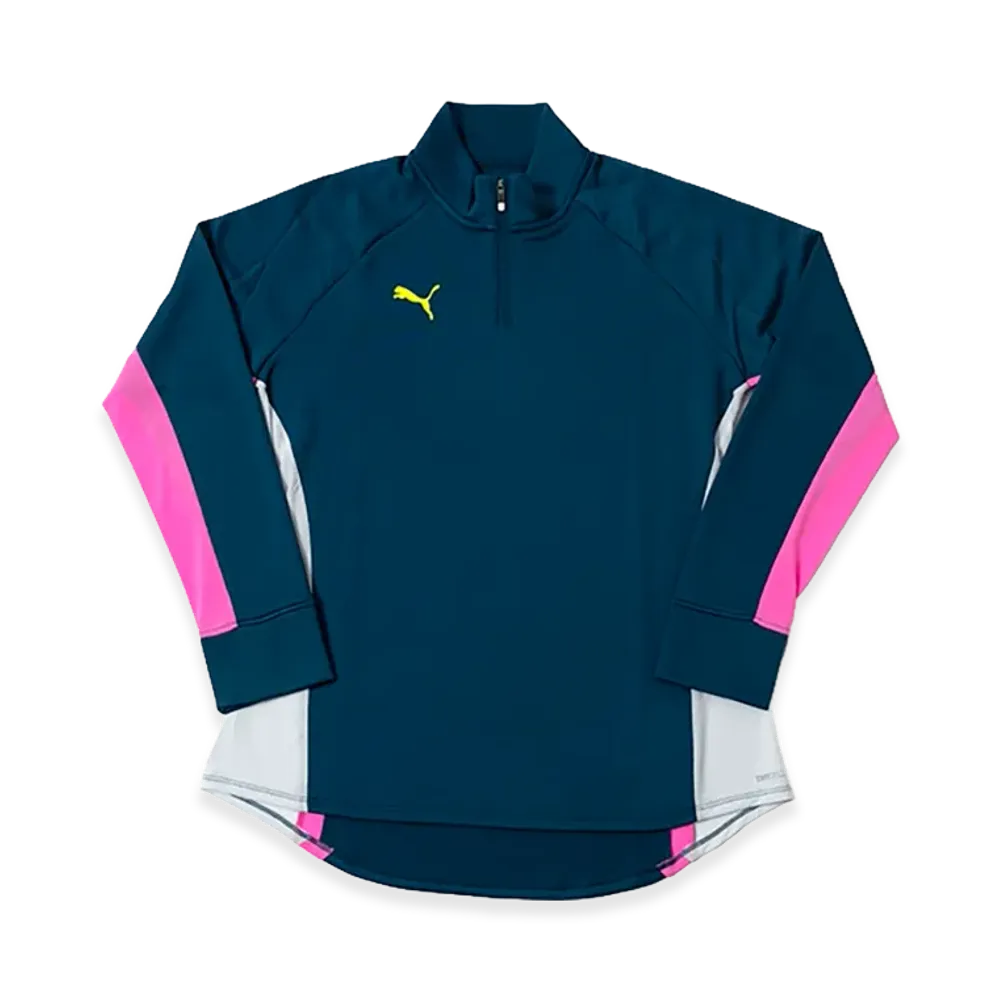 PUMA individualBLAZE Training 1/4 Zip Top "Green"