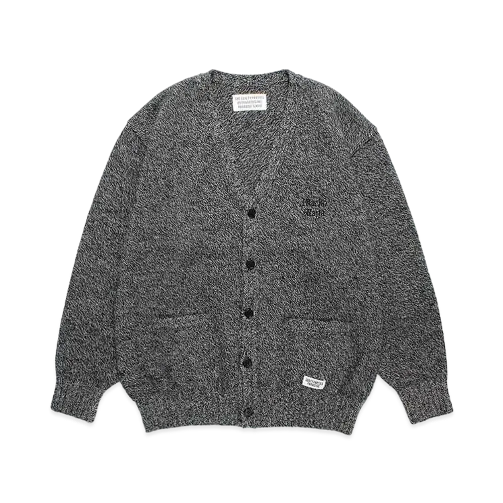 WACKO MARIA Classic Knit Cardigan "Gray"