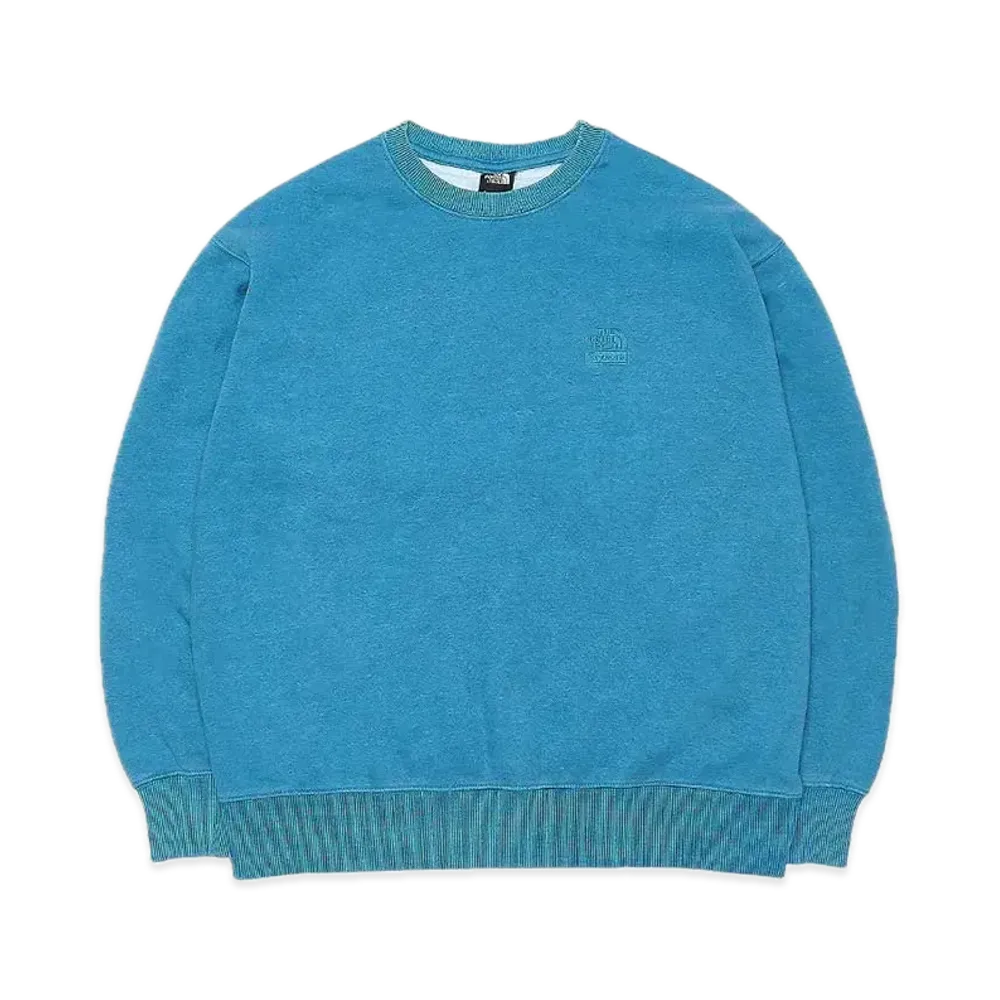 Supreme x The North Face Pigment Printed Crewneck "Blue"