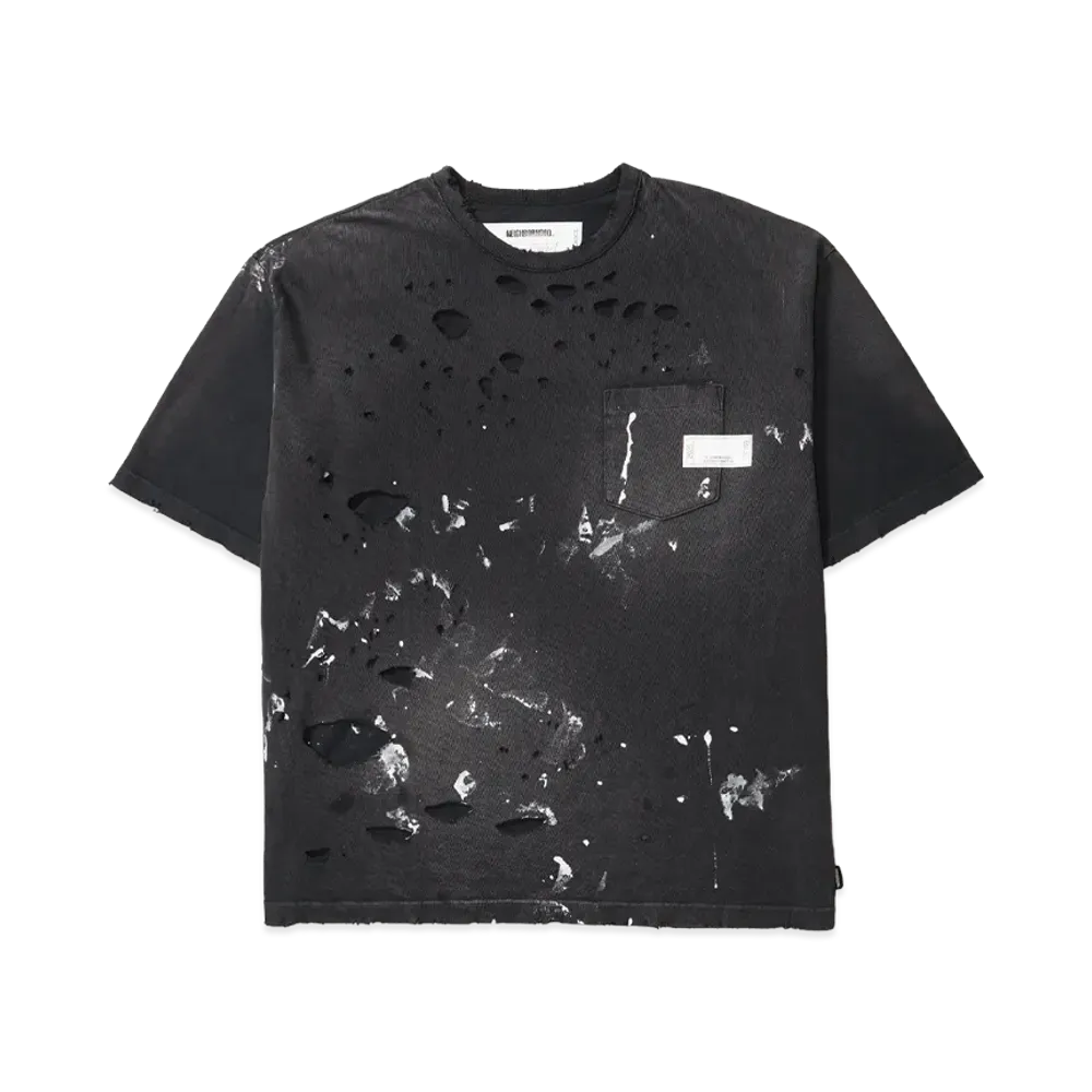 NEIGHBORHOOD Savage Crewneck-P SS "Black"