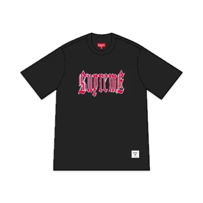 Supreme Old English S/S Top "Black"