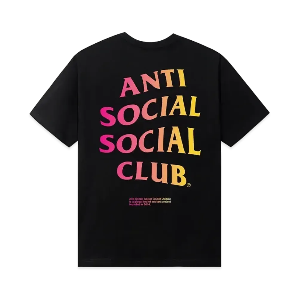 ANTI SOCIAL SOCIAL CLUB Indoglo Tee "Black"