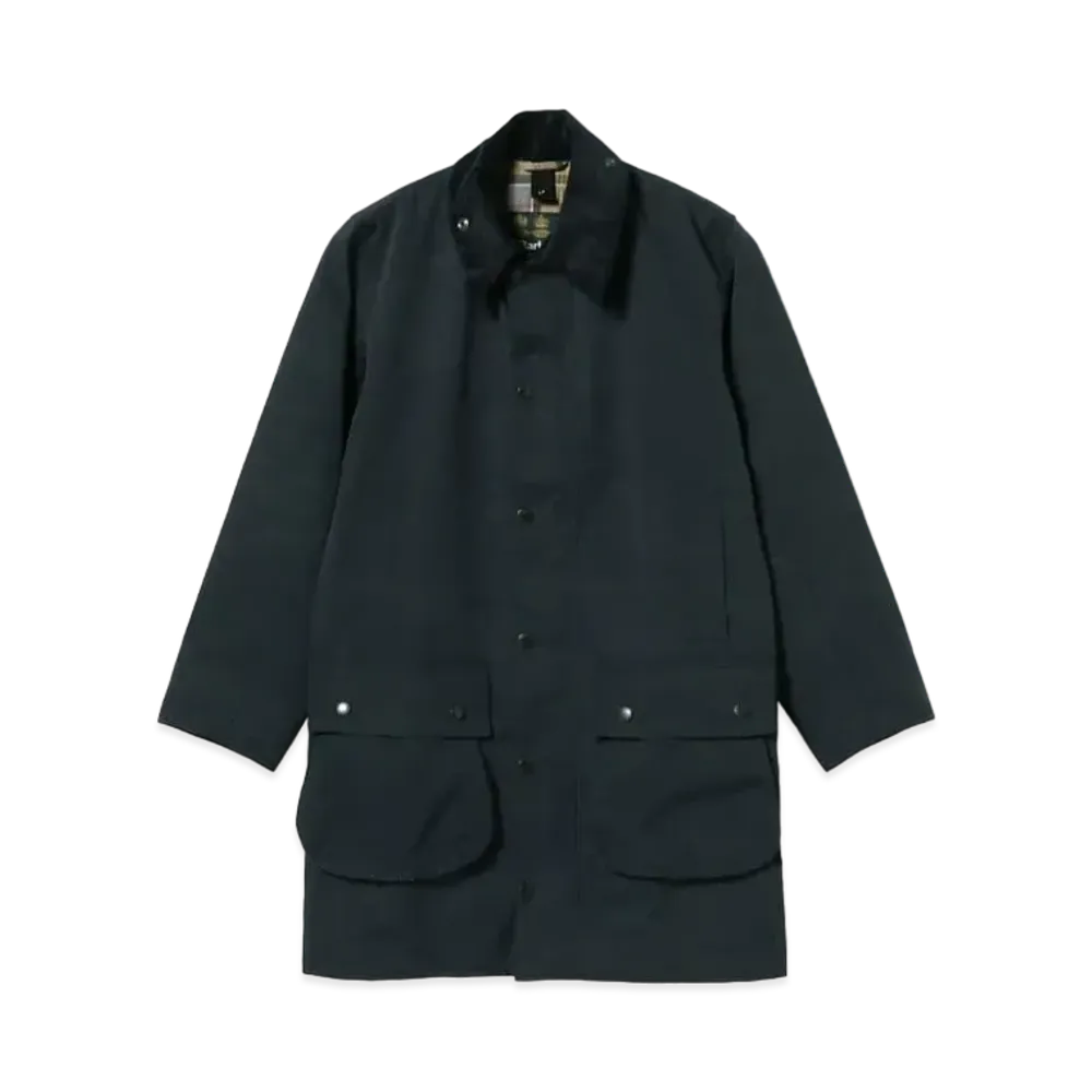Barbour x BEAMS PLUS Border 2 Layer Classic Fit "Navy"