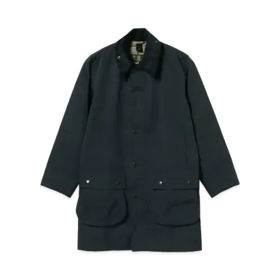 Barbour x BEAMS PLUS Border 2 Layer Classic Fit "Navy"