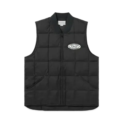 thisisneverthat Ripstop Quilted Down Vest "Black"