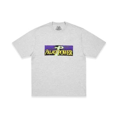 PALACE Power T-Shirt "Grey Marl"