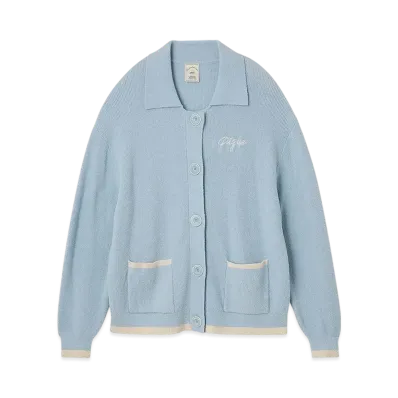 GELATO PIQUE Ridge Cardigan "Blue"