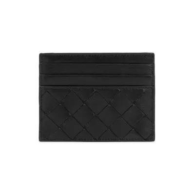 Bottega Veneta Women's Credit Card Case "Black"