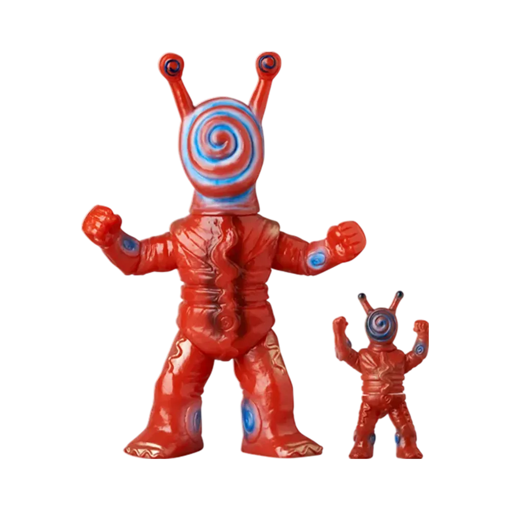 MEDICOM TOY "Toei Retro Sofvi Collection" -Android Kikaider- Daidai Snail (New Color) + Mini Soft Vinyl