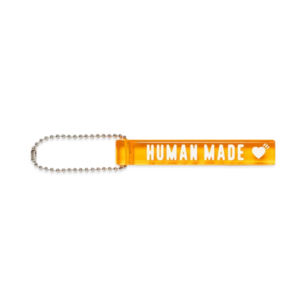 HUMAN MADE Acrylic Keychain "Orange"