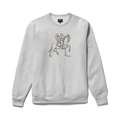 Noah Knights Templar Crewneck "Grey"