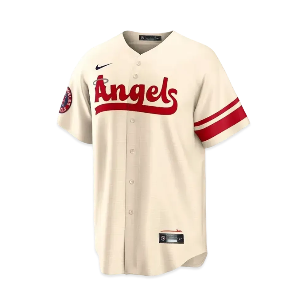 MLB x Nike Los Angeles Angels OHTANI Official Replica Jersey "Ivory"