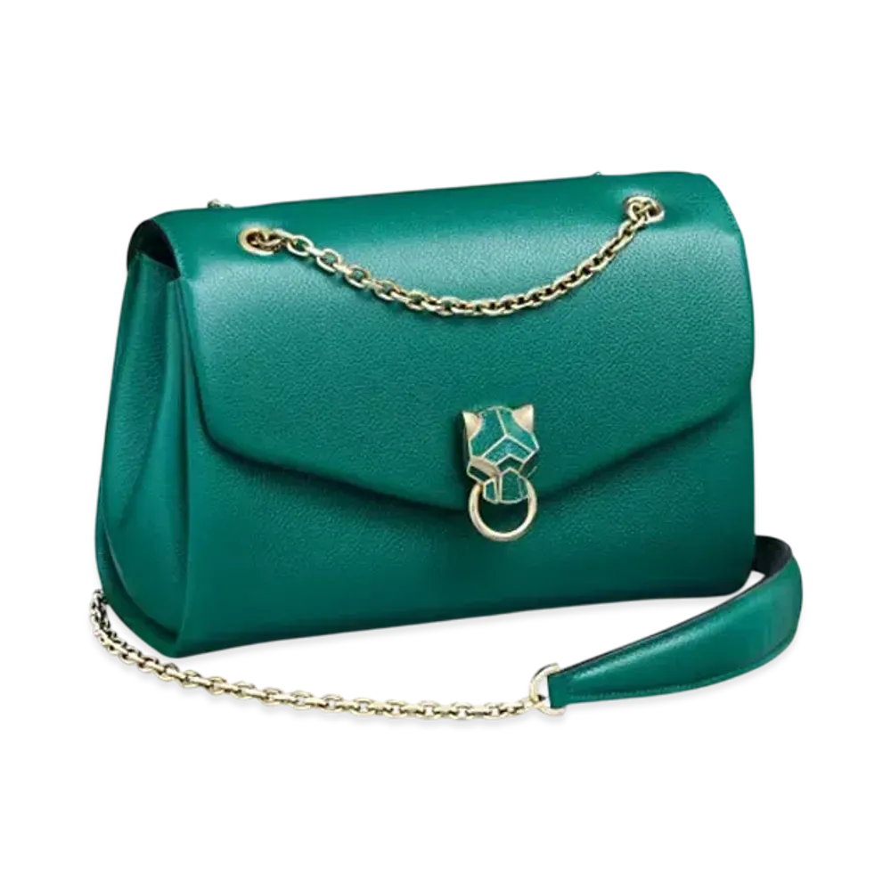 Cartier Chain Bag Small Model, Panthere de Cartier "Bright Green"