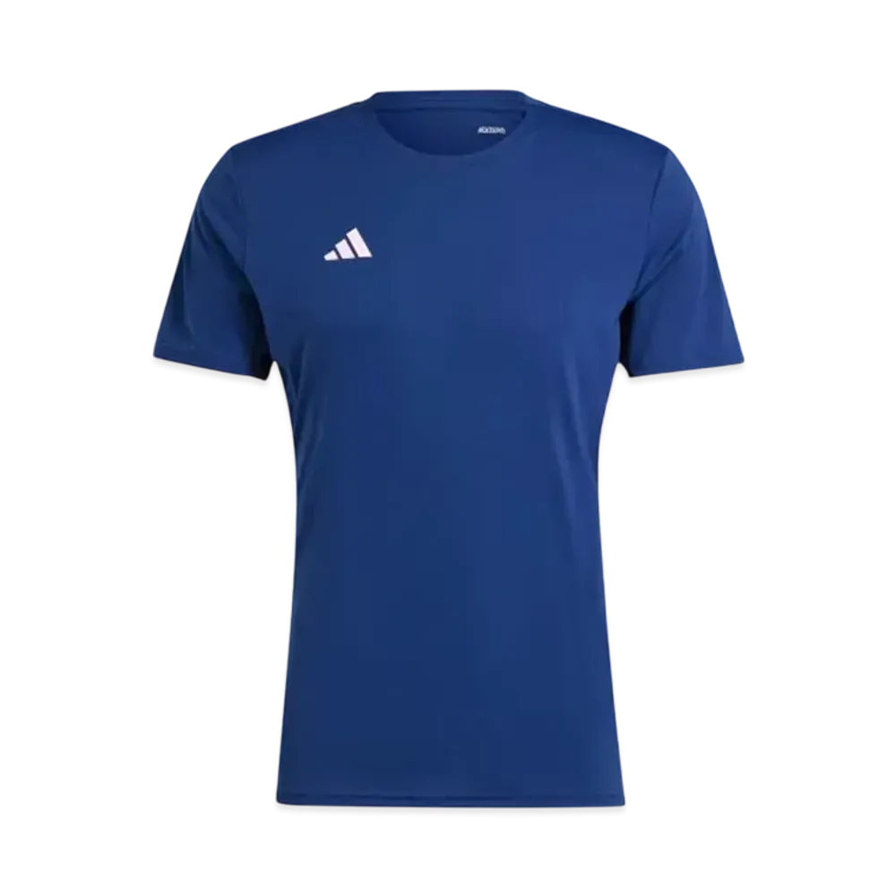 adidas Adizero Essentials Running Short Sleeve T-shirt "Dark Blue"