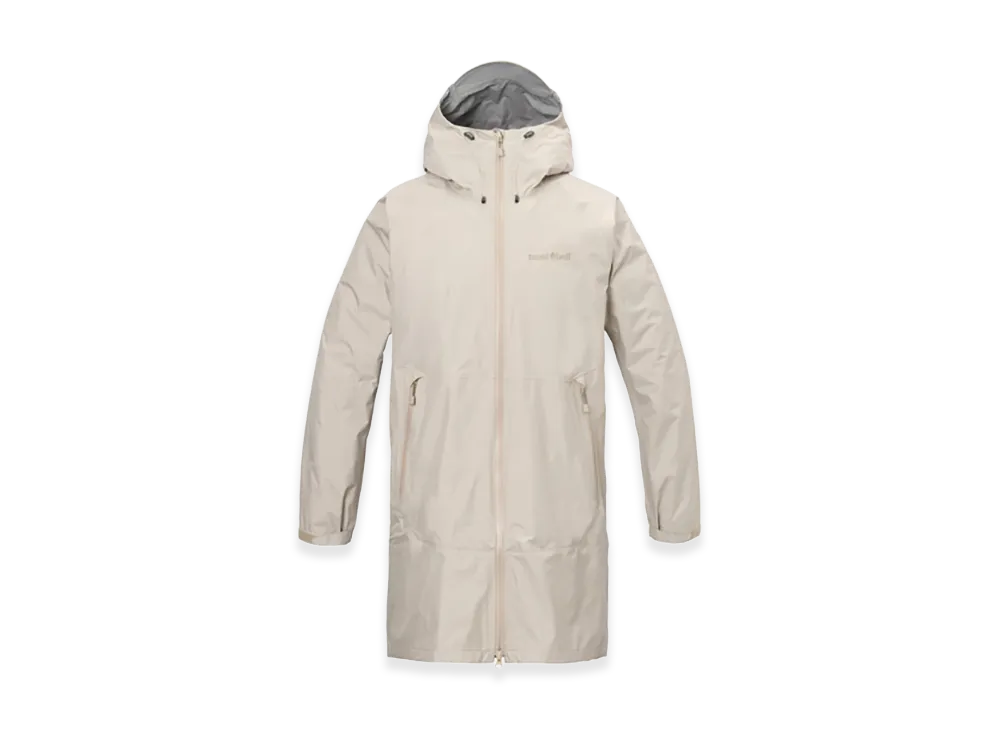 mont-bell Pack Wrap Rain Coat "Ivory"