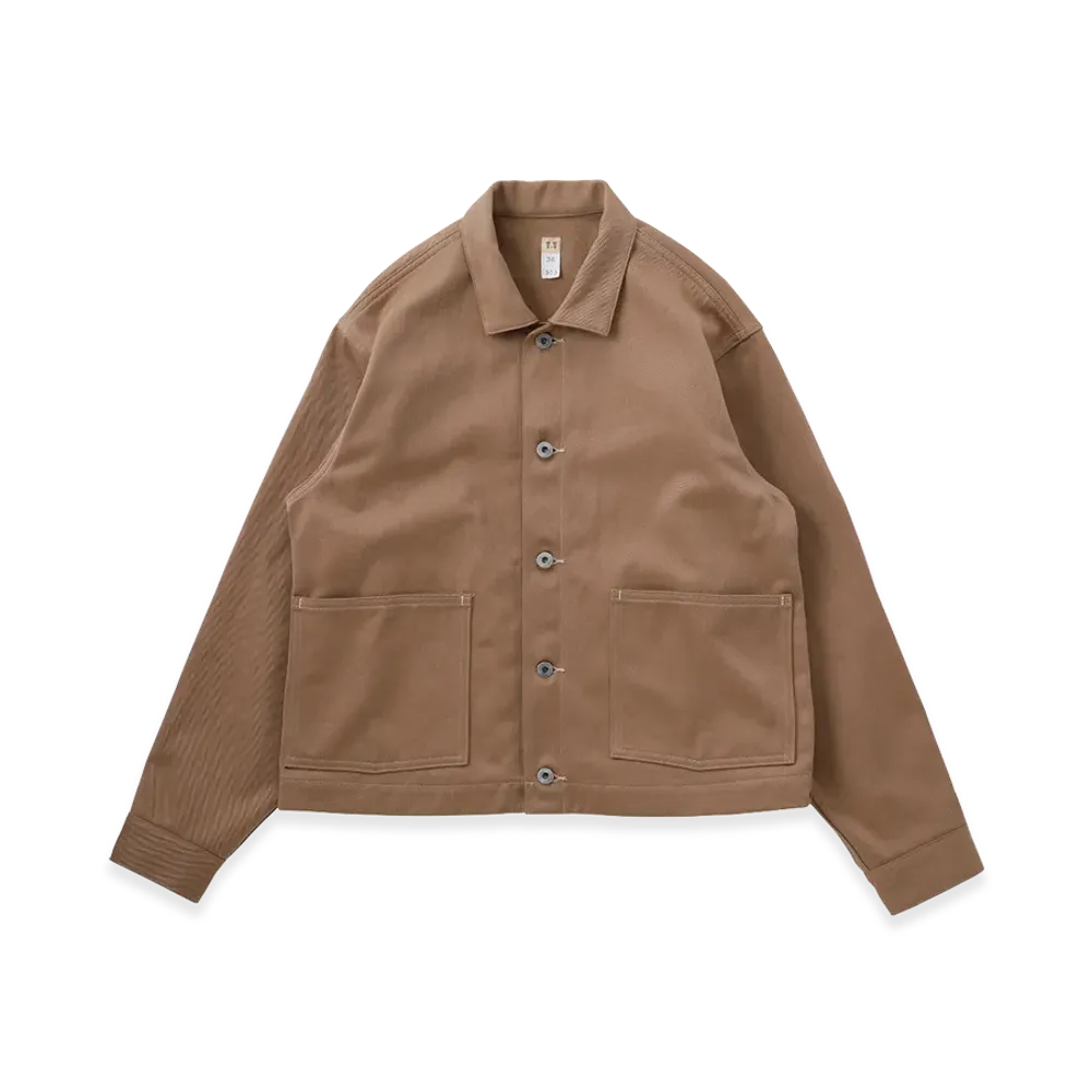 T.T Taiga Takahashi LOT.303 Coverall Jacket "Natural Dyed Beige"