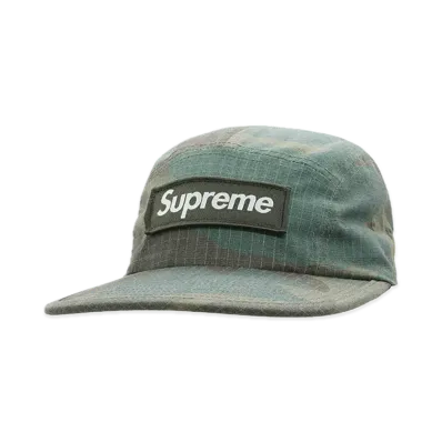 Supreme Reflective Ripstop Camp Cap "Woodland Camo"