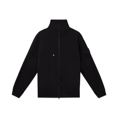 Stone Island Ghost 6100012 Cotton Stretch Fleece "Black"