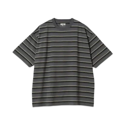BEAMS Loose Border Tee "Gray"
