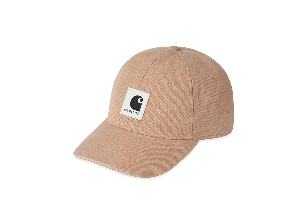 Carhartt WIP Canvas Cap "Dusty H Brown/Stone Washed"