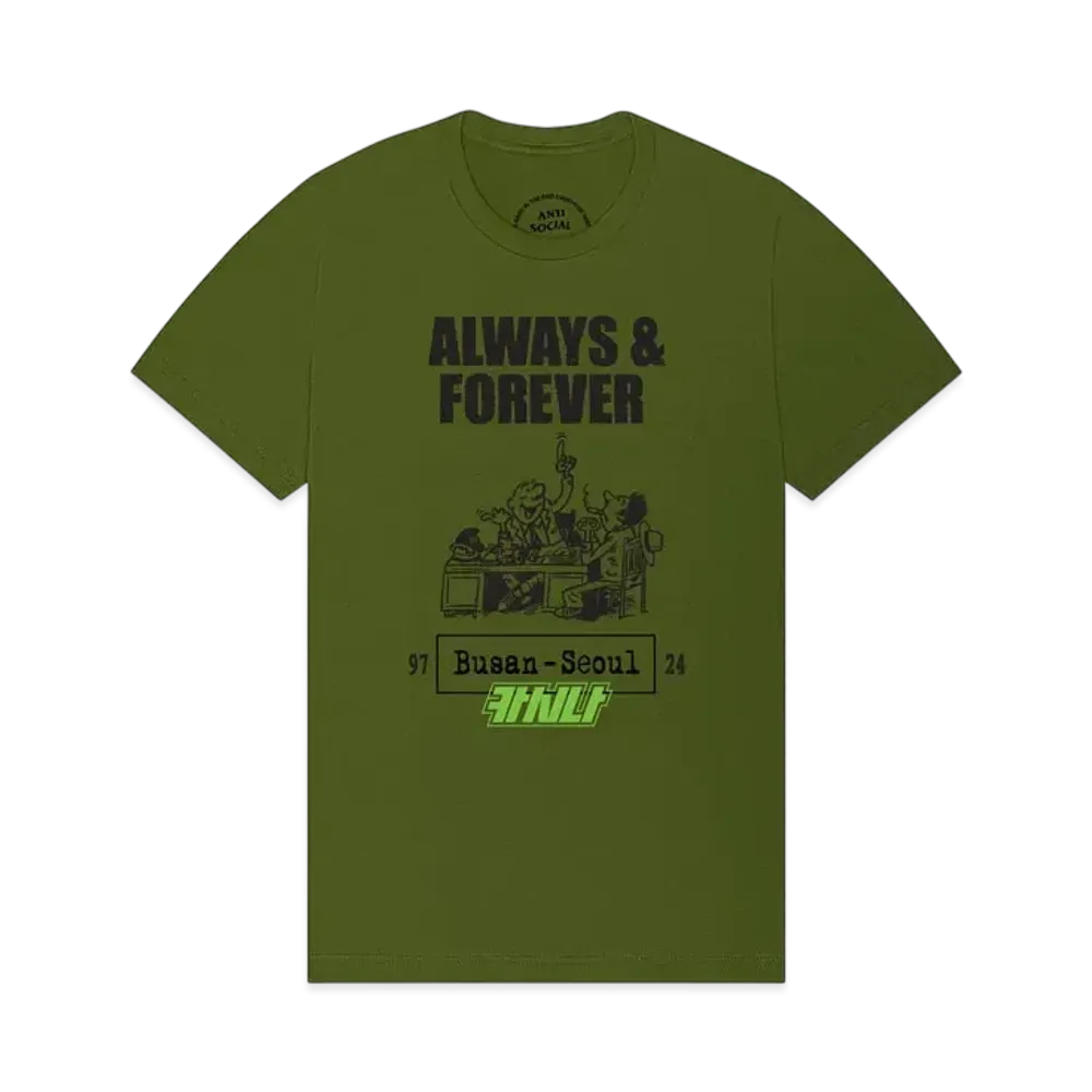 ANTI SOCIAL SOCIAL CLUB x Kasina DWYFT Tee "Green"