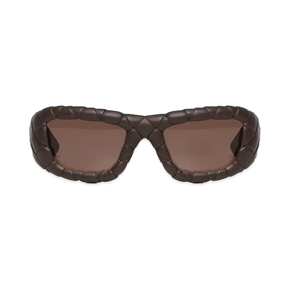 Bottega Veneta Women's Acetate Sunglasses "Brown"