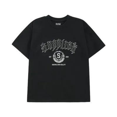SUPPLIER College Logo Tee "Black"