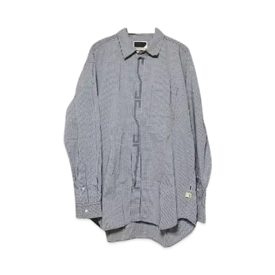 SSZ x PHINGERIN Stitch Text Shirt "Navy"