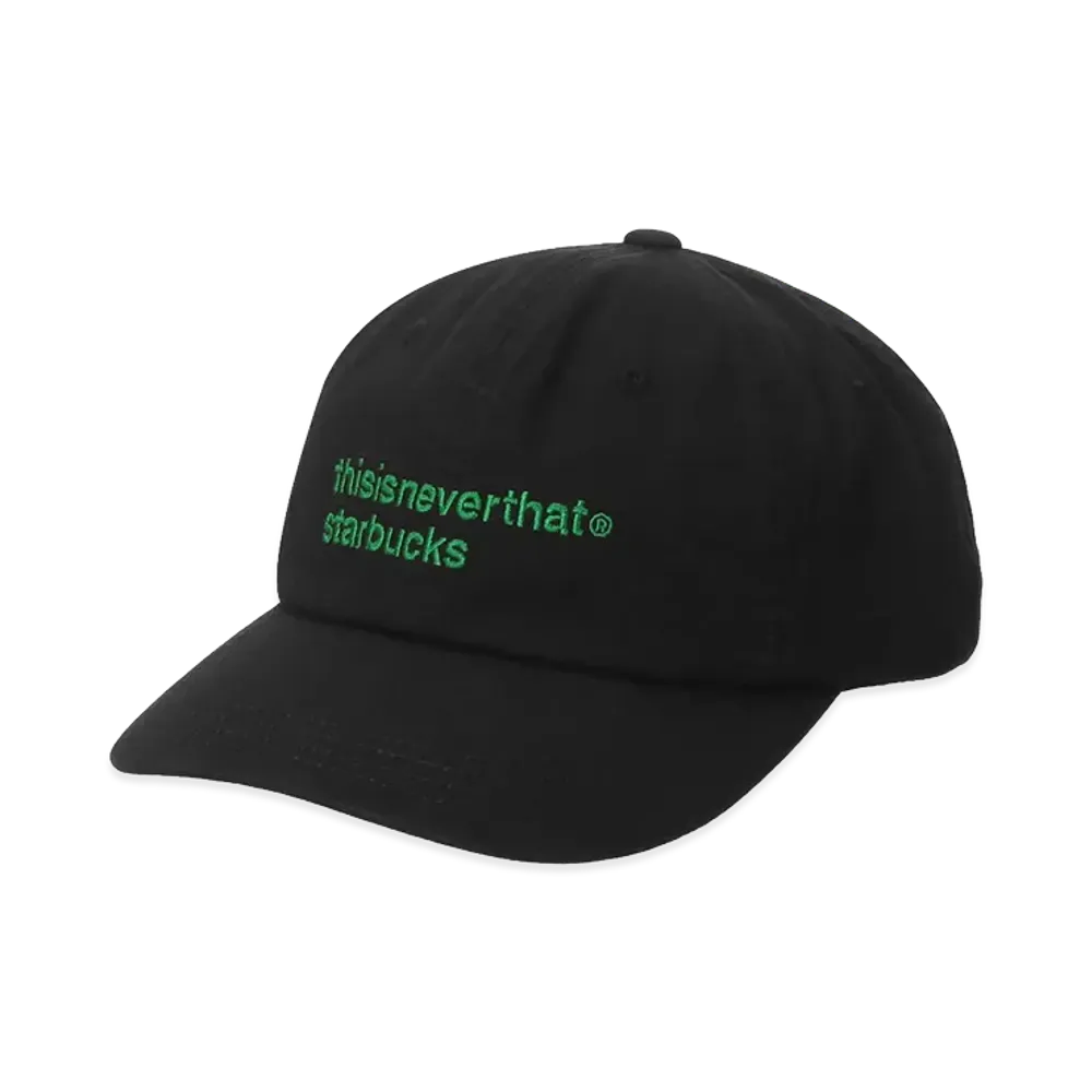 STARBUCKS x thisisneverthat Cap "Black"