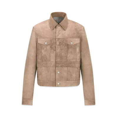 Dior x Cactus Jack Leather Blouson "Beige"