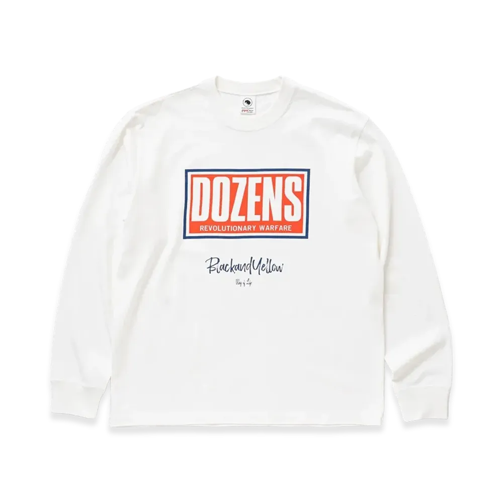 RATS Frame Dozens L/S Tee "White"