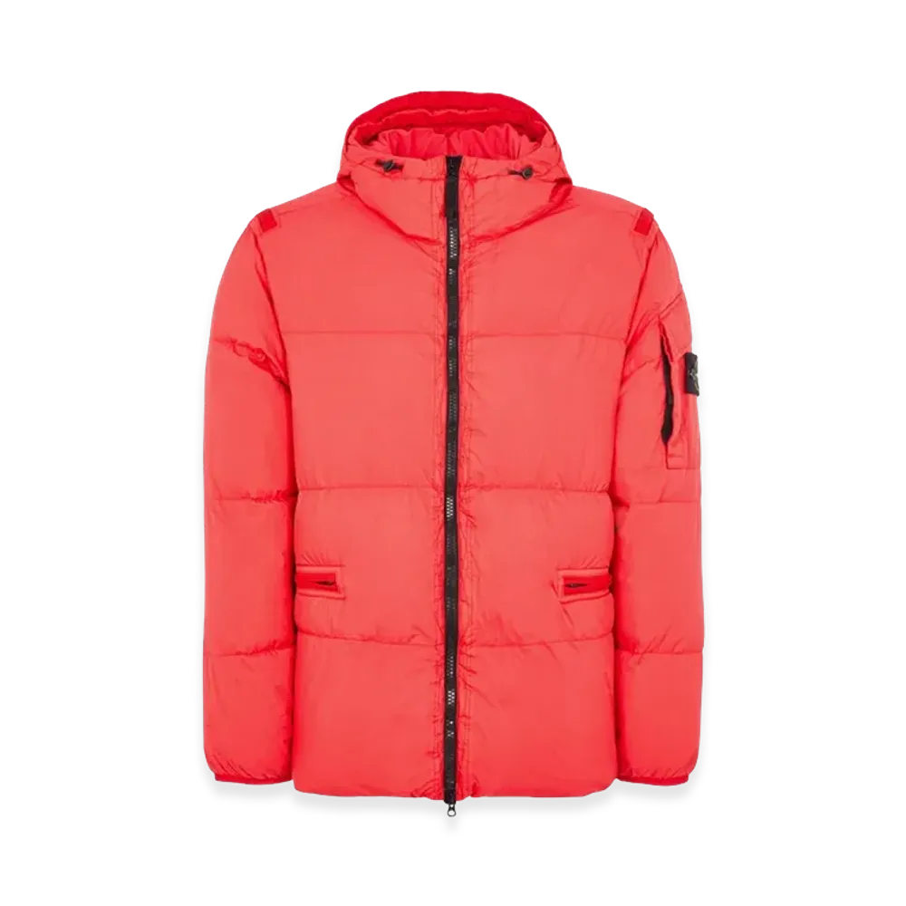 Stone Island Garment Dyed Crinkle Reps R-NY "Red"
