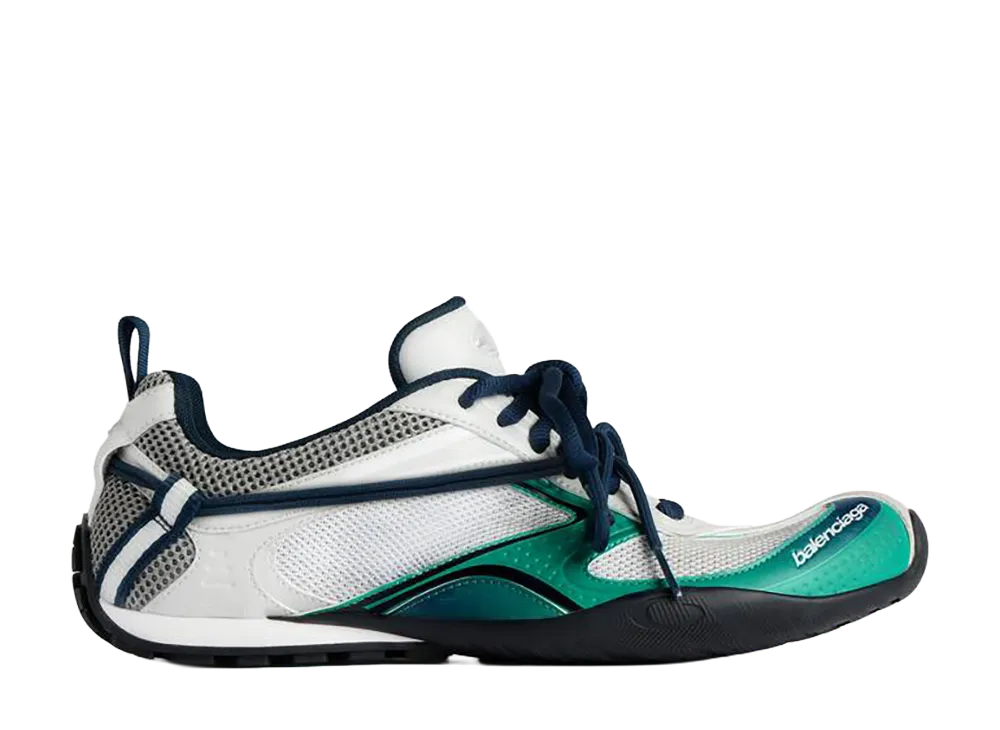 BALENCIAGA Radar Gradient Lines Sneakers "Light Grey/Green/Black"