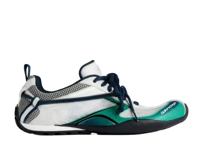 BALENCIAGA Radar Gradient Lines Sneakers "Light Grey/Green/Black"