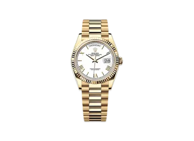 ROLEX Day-Date 36mm Yellow Gold 128238 "White"