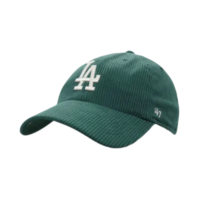 47 DODGERS THICK CORDUROY CLEAN UP "DARK GREEN"