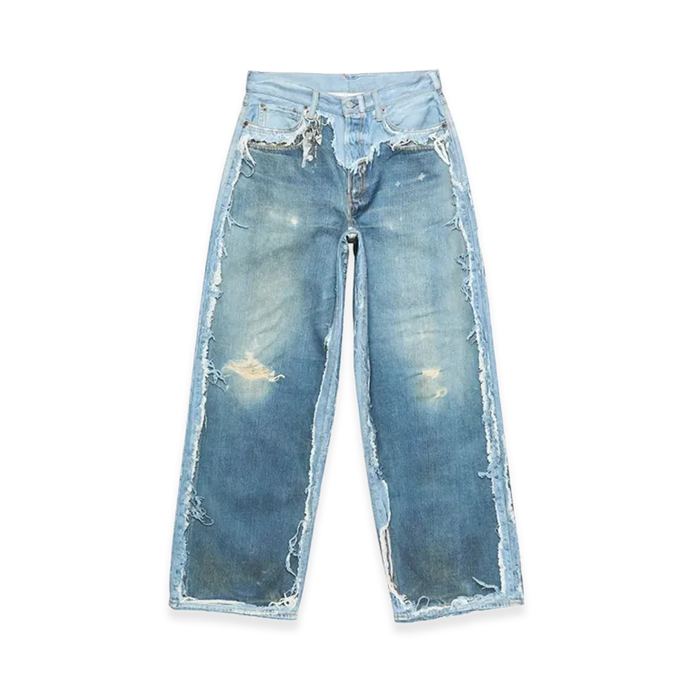 Acne Studios Trompe L'oeil Jeans - 1981 "Mid Blue"