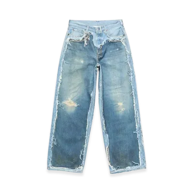 Acne Studios Trompe L'oeil Jeans - 1981 "Mid Blue"