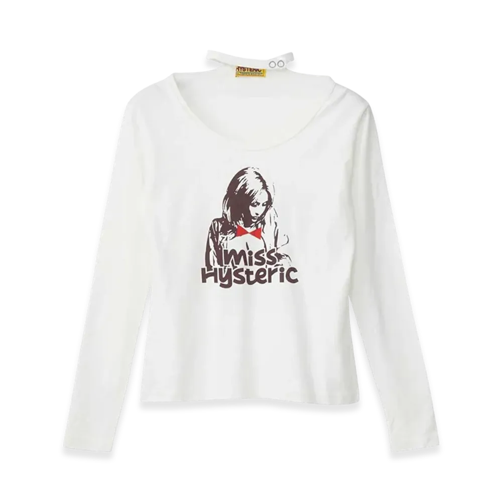 HYSTERIC GLAMOUR Miss Hysteric Chibi T-Shirt "White"