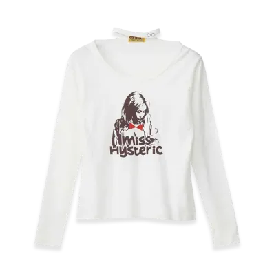 HYSTERIC GLAMOUR Miss Hysteric Chibi T-Shirt "White"