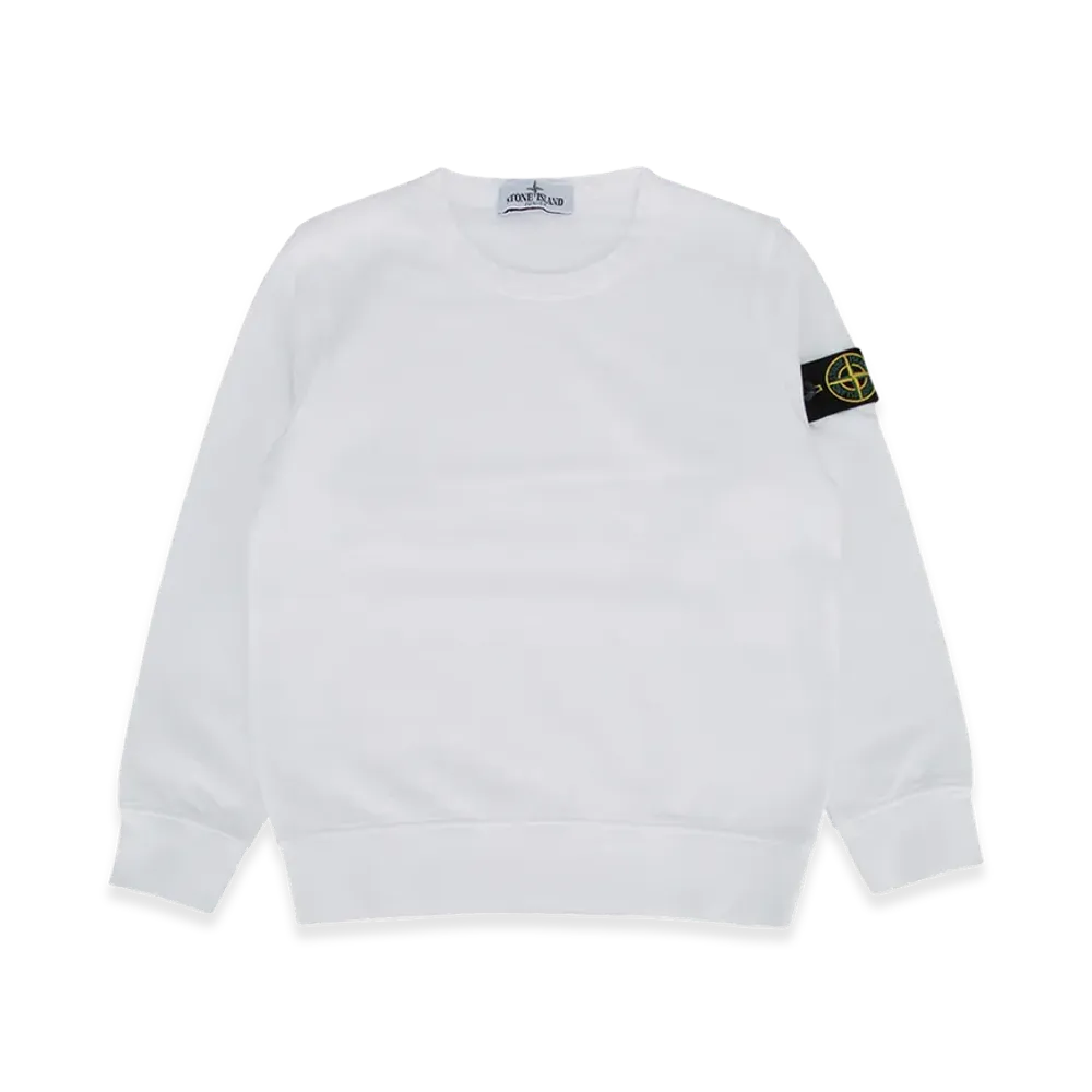 Stone Island Kids Sweatshirt "White"