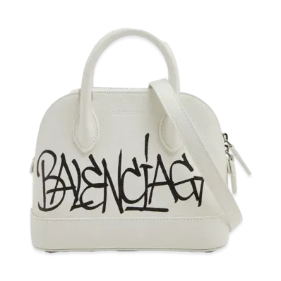 BALENCIAGA Handbag Lambskin "White"