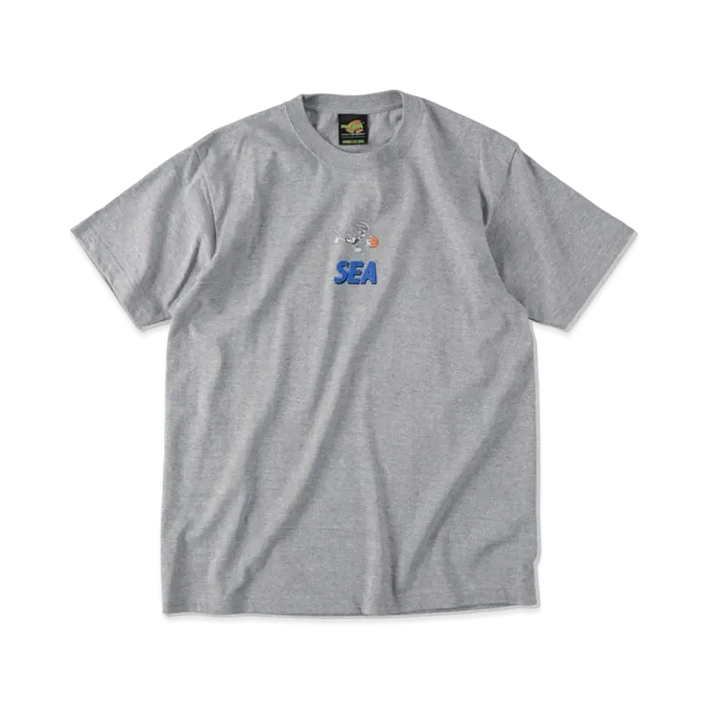 WIND AND SEA SPACE JAM (SYLVESTER-T) S/S TEE "Gray"