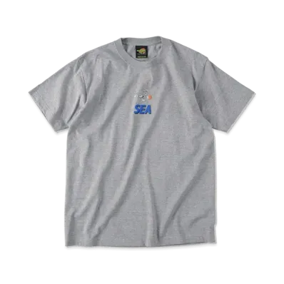 WIND AND SEA SPACE JAM (SYLVESTER-T) S/S TEE "Gray"