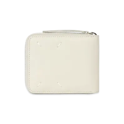 Maison Margiela Zip Around Small Wallet "Ivory"