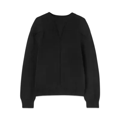 Jil Sander Men's Crew-Neck Sweater "Black"
