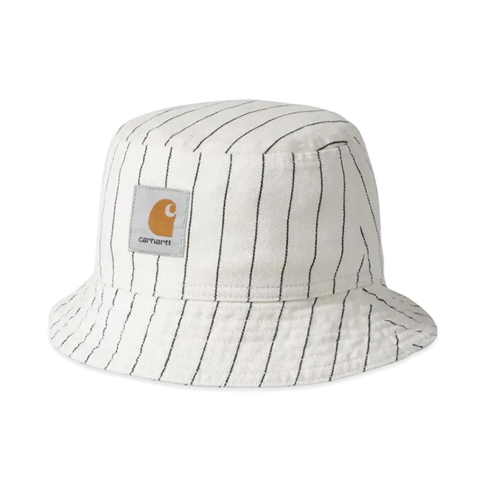 Carhartt WIP Hendry Bucket Hat "Seaton StripeWax/Dark Navy(Rinsed)"