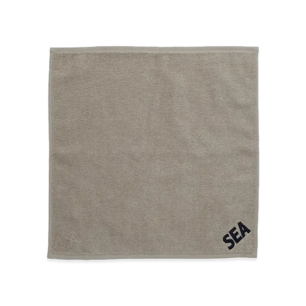 WIND AND SEA Sea Hand Towel "Greige"