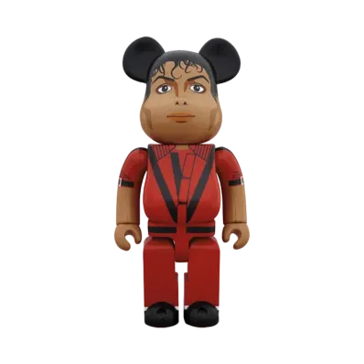 Bearbrick x Michael Jackson Thriller Red Jacket 1000%